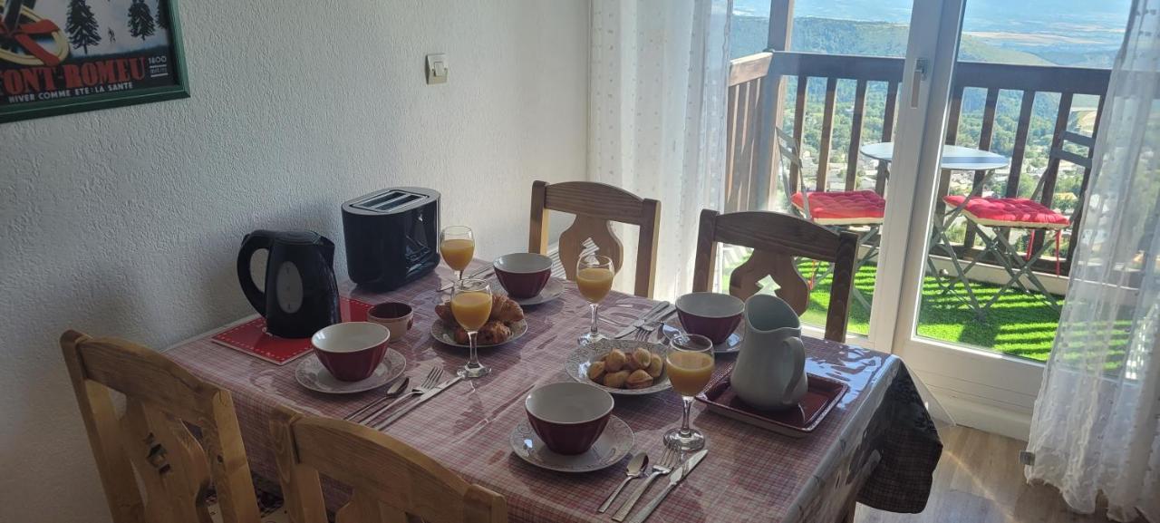 Les Balcons Du Soleil L Ourson Leilighet Font-Romeu-Odeillo-Via Eksteriør bilde